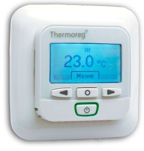 Терморегулятор для теплого пола Thermoreg TI-950 (цвет - слоновая кость)