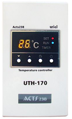 Терморегулятор для теплого пола UTH-170 (цвет - слоновая кость)