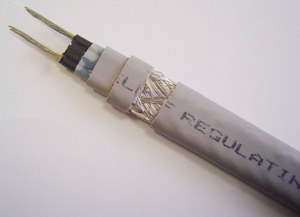 Саморегулирующийся кабель SRL/GWS 30-2 30 Вт. с заземлением - 1 метр